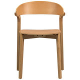 CRAS EETKAMERSTOEL ESSEN FINEER NATUREL