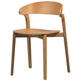 CRAS EETKAMERSTOEL ESSEN FINEER NATUREL