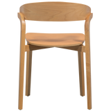 CRAS EETKAMERSTOEL ESSEN FINEER NATUREL