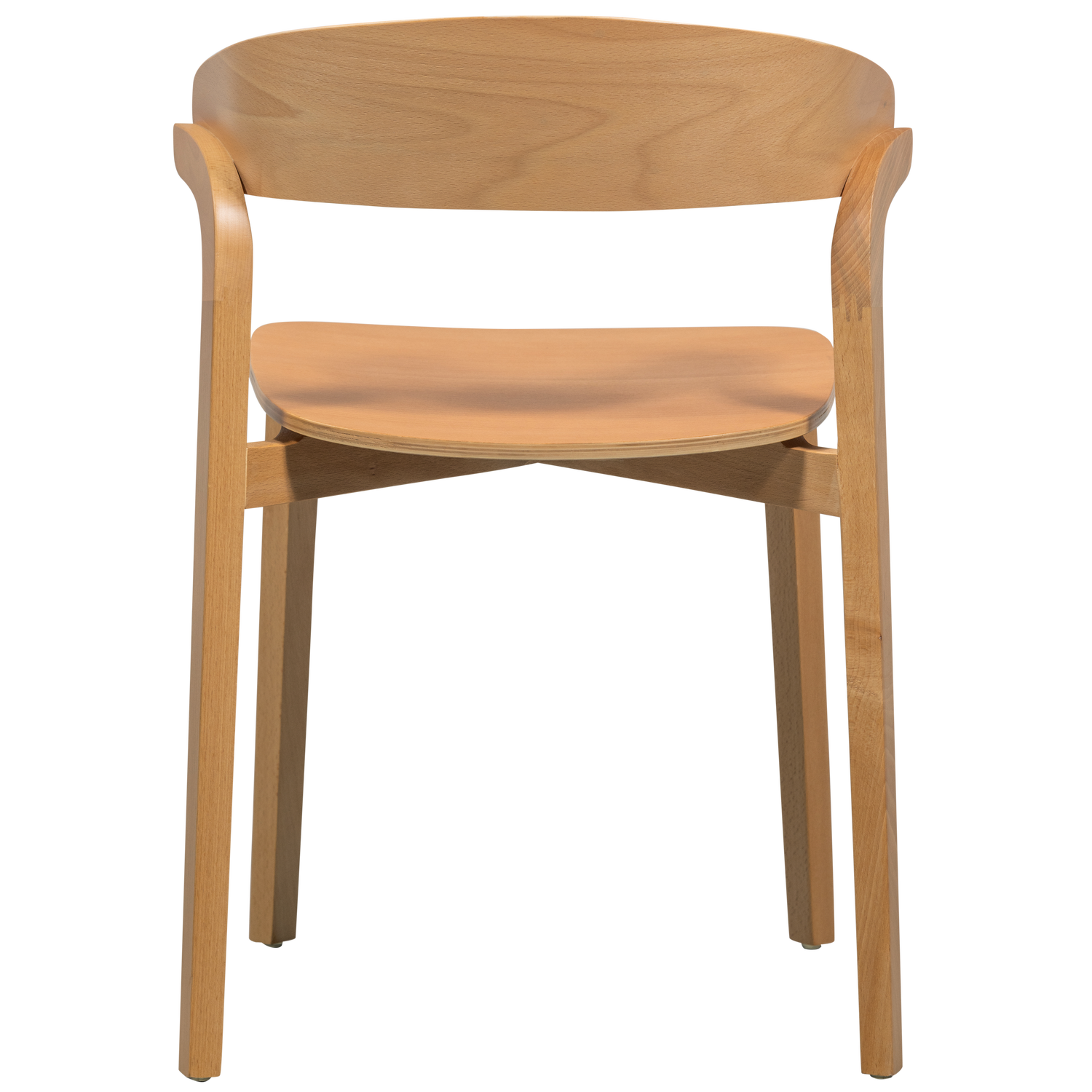 CRAS EETKAMERSTOEL ESSEN FINEER NATUREL