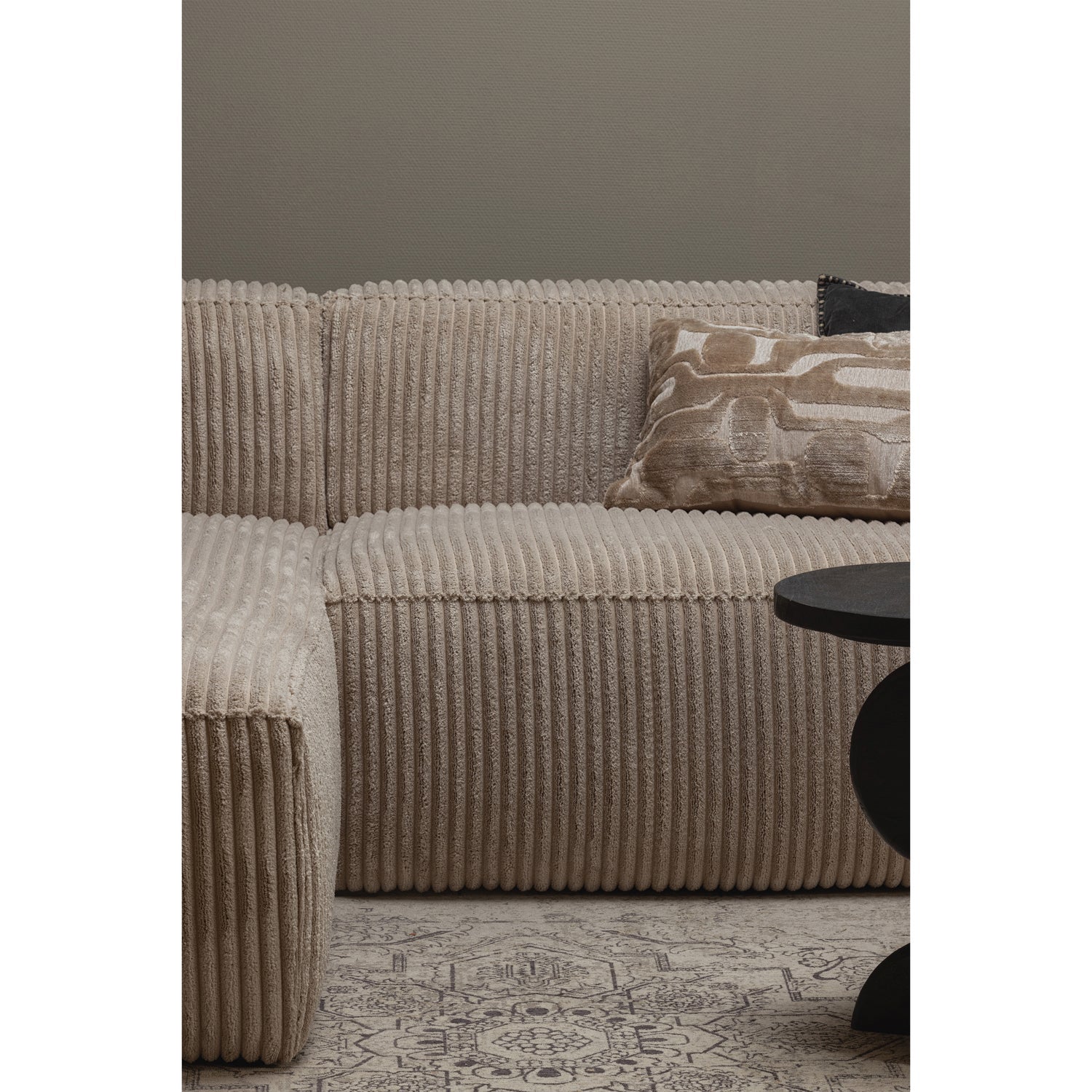 BEAN CHAISE LONGUE BANK LINKS RIBSTOF TRAVERTIN