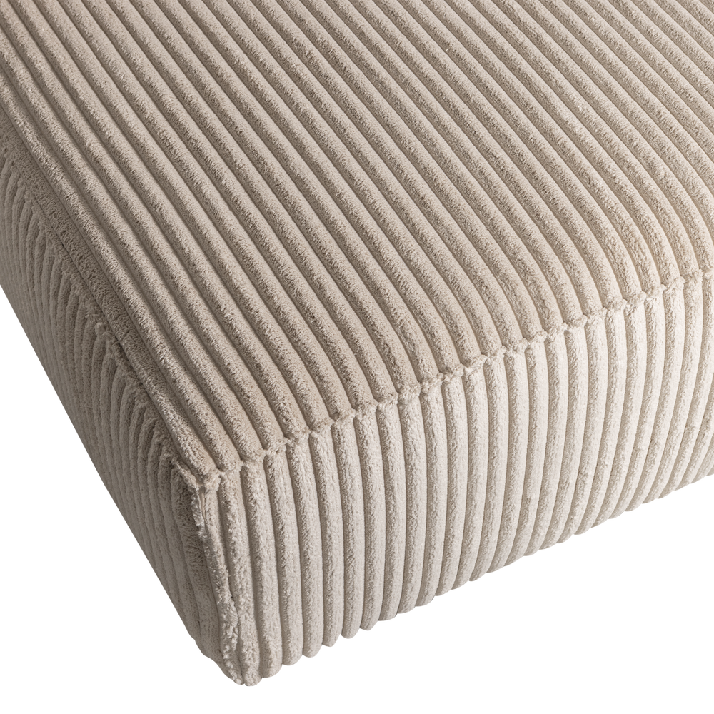 BEAN CHAISE LONGUE BANK LINKS RIBSTOF TRAVERTIN