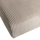 BEAN CHAISE LONGUE BANK LINKS RIBSTOF TRAVERTIN