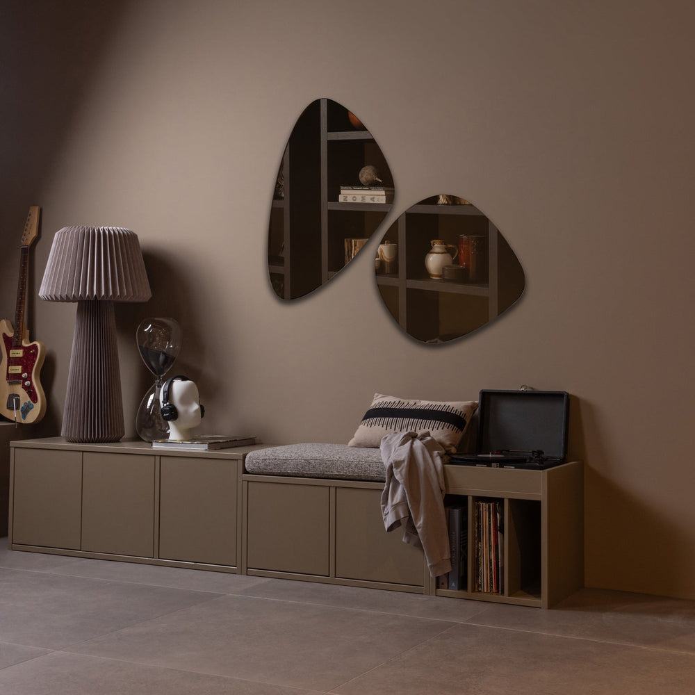 TURNER OPBERGBANK GRENEN MUD MET ZITKUSSEN KHAKI [fsc]