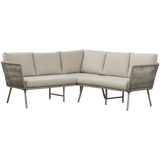 WOOOD - Claunk loungeset tuin metaal zand/taupe