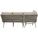 WOOOD - Claunk loungeset tuin metaal zand/taupe