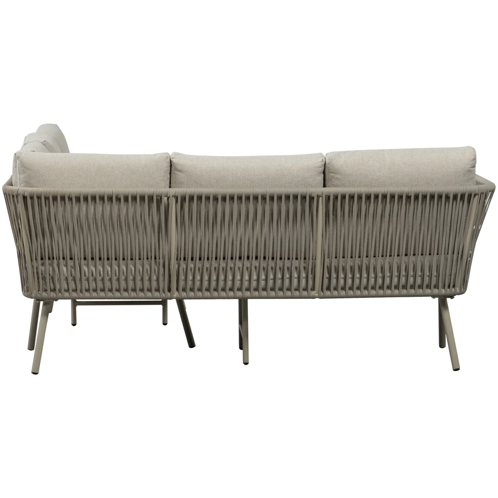 WOOOD - Claunk loungeset tuin metaal zand/taupe