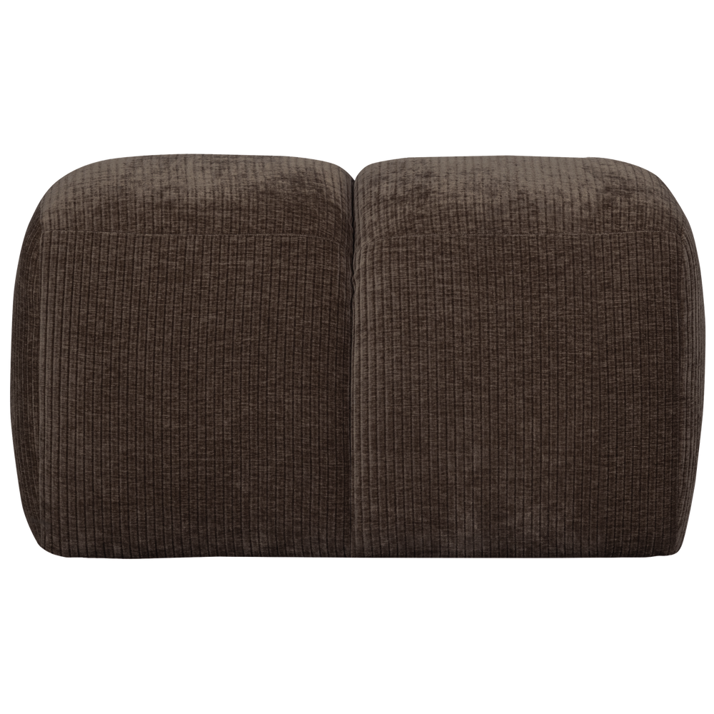 MOJO POEF RIBSTOF BRUIN