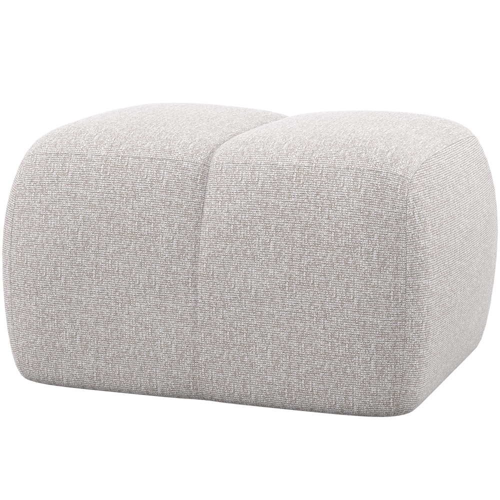 MOJO POEF BOUCLE ECRU MELANGE