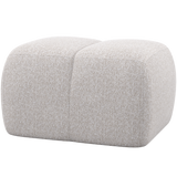 MOJO POEF BOUCLE ECRU MELANGE