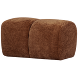 MOJO POEF RIBSTOF ROESTBRUIN