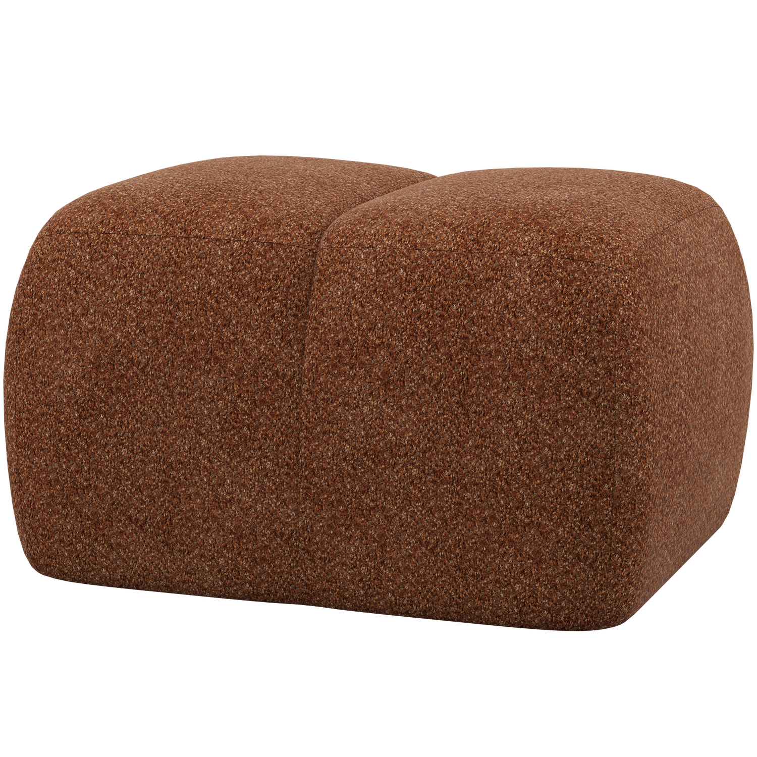 MOJO POEF WOLLIG ROESTBRUIN