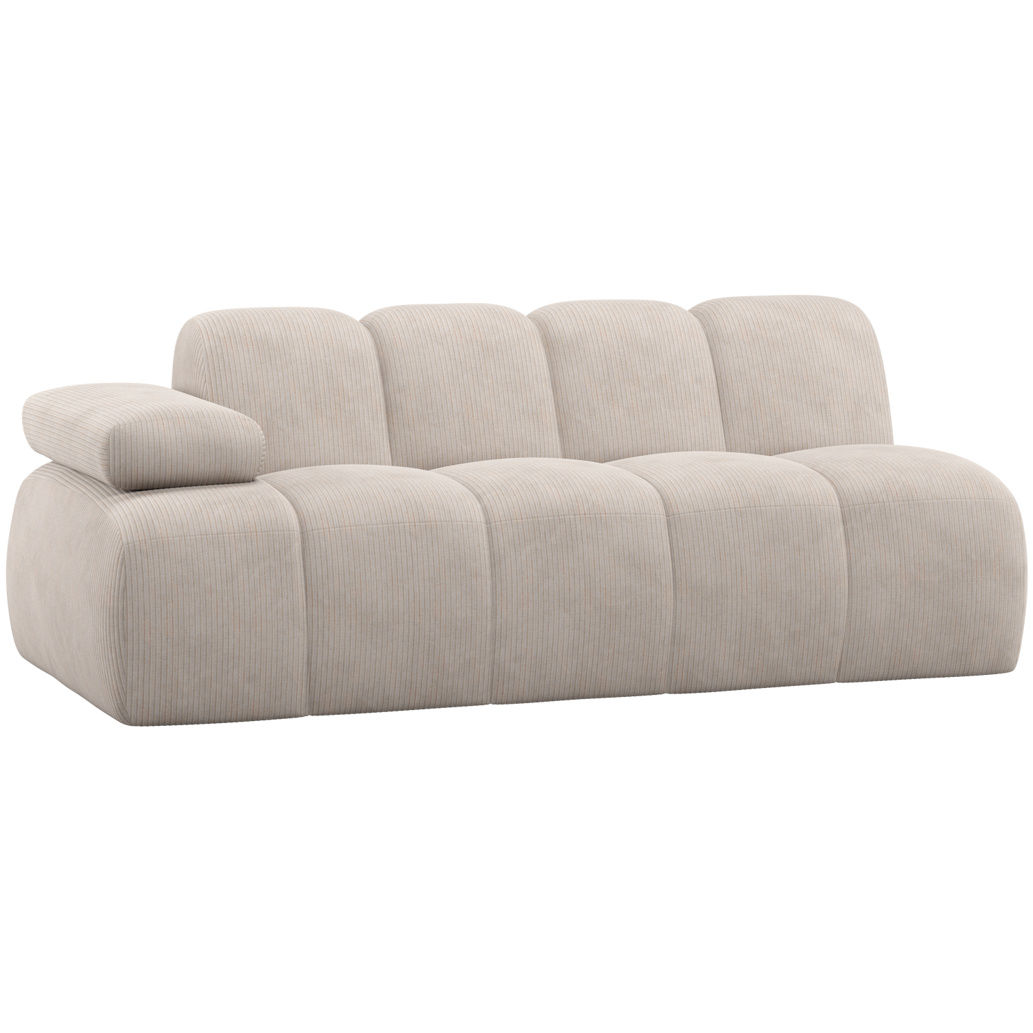 MOJO 2-ZITS ELEMENT ARM LINKS RIBSTOF ECRU