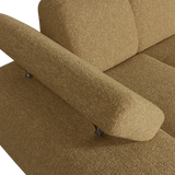 MOJO CHAISE LONGUE ELEMENT LINKS BOUCLE GEEL/BRUIN MELANGE