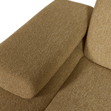 MOJO CHAISE LONGUE ELEMENT LINKS BOUCLE GEEL/BRUIN MELANGE