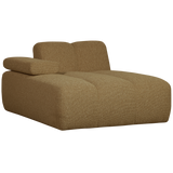 MOJO CHAISE LONGUE ELEMENT LINKS BOUCLE GEEL/BRUIN MELANGE