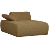 MOJO CHAISE LONGUE ELEMENT LINKS BOUCLE GEEL/BRUIN MELANGE