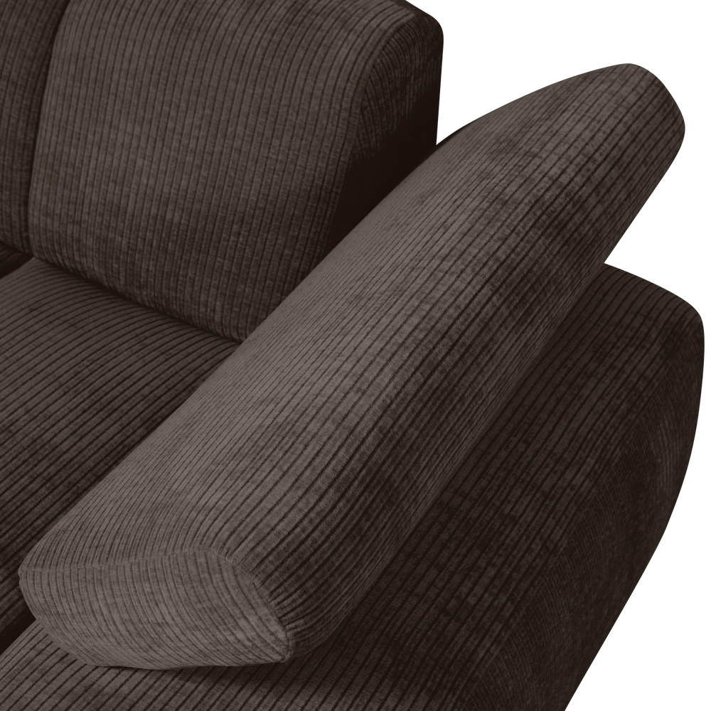 MOJO CHAISE LONGUE ELEMENT RECHTS RIBSTOF BRUIN