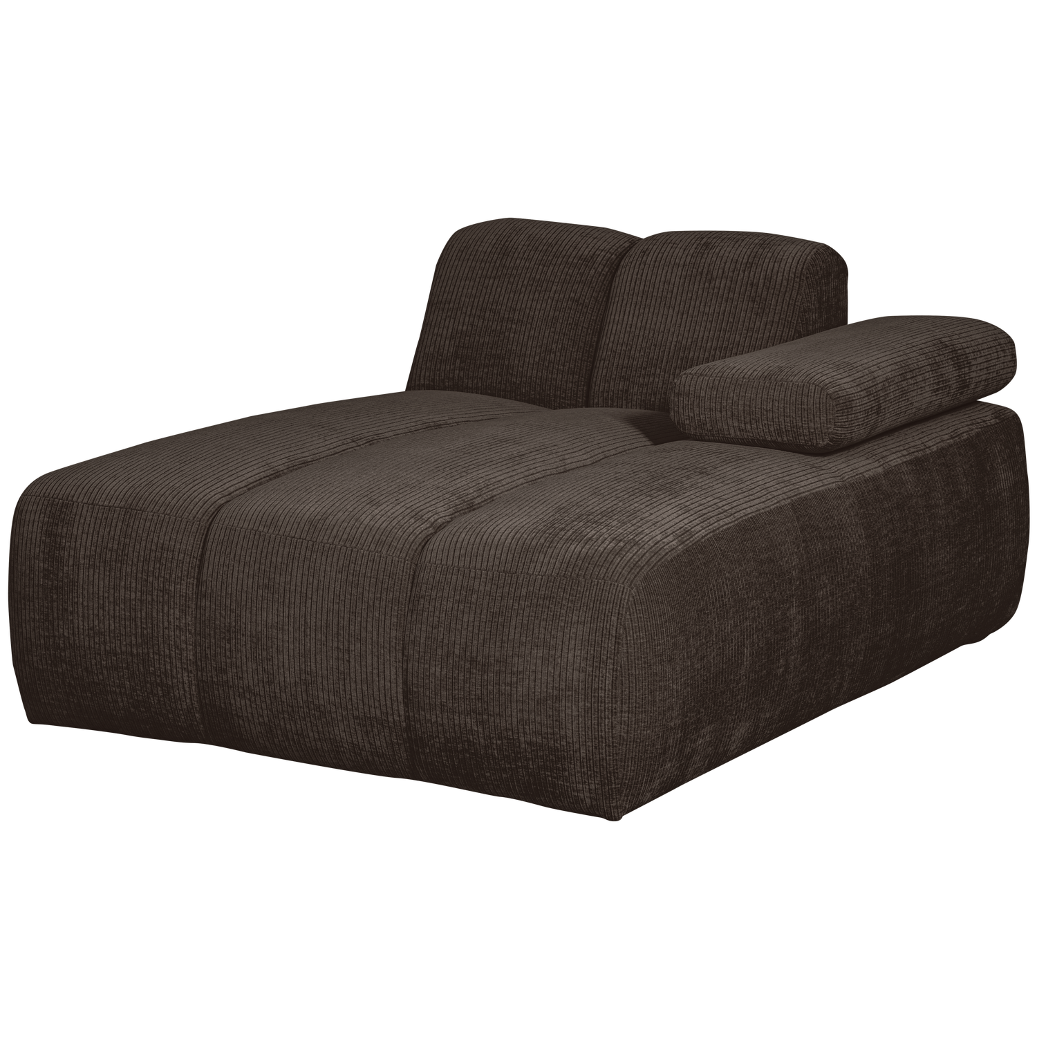 MOJO CHAISE LONGUE ELEMENT RECHTS RIBSTOF BRUIN