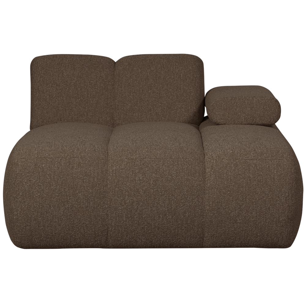 MOJO CHAISE LONGUE ELEMENT RECHTS BOUCLE BRUIN MELANGE