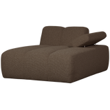 MOJO CHAISE LONGUE ELEMENT RECHTS BOUCLE BRUIN MELANGE