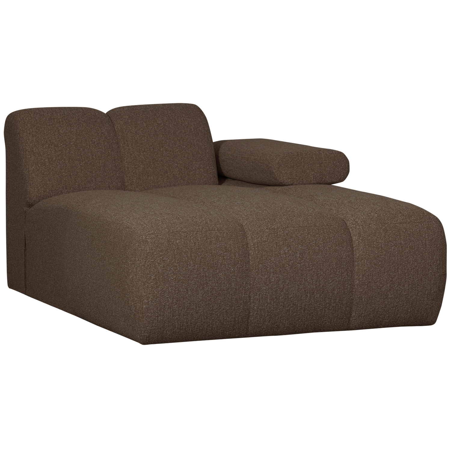 MOJO CHAISE LONGUE ELEMENT RECHTS BOUCLE BRUIN MELANGE