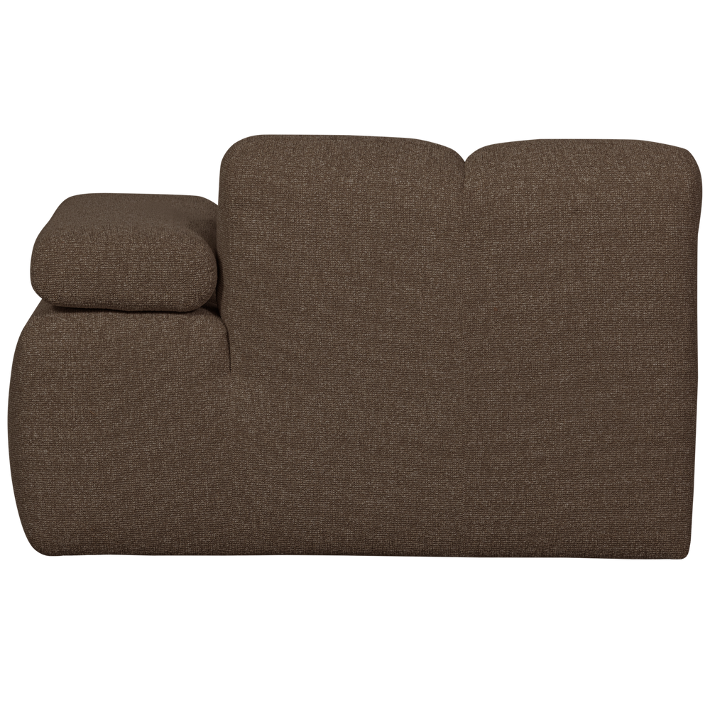 MOJO CHAISE LONGUE ELEMENT RECHTS BOUCLE BRUIN MELANGE
