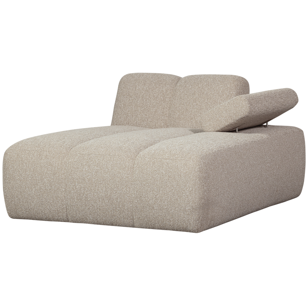 MOJO CHAISE LONGUE ELEMENT RECHTS BOUCLE BEIGE MELANGE