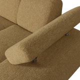 MOJO CHAISE LONGUE ELEMENT RECHTS BOUCLE GEEL/BRUIN MELANGE