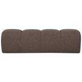 MOJO EETBANK 164 CM BOUCLE BRUIN MELANGE