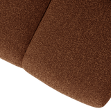 MOJO EETBANK 164 CM BOUCLE ROESTBRUIN MELANGE