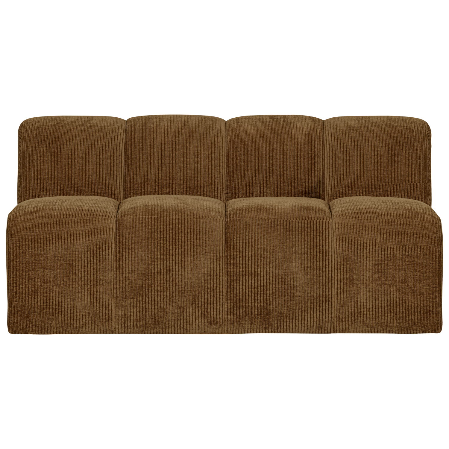 MOJO EETBANK 164 CM MET RUGLEUNING RIBSTOF HONINGGEEL