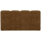 MOJO EETBANK 164 CM MET RUGLEUNING RIBSTOF HONINGGEEL