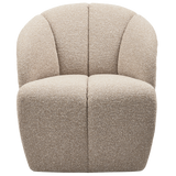MOJO DRAAIFAUTEUIL BOUCLE BEIGE MELANGE