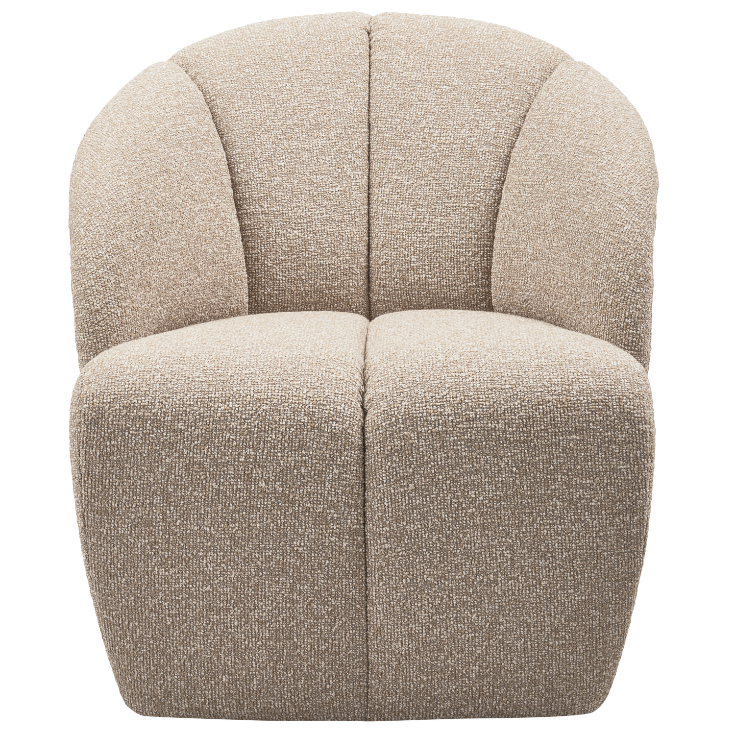 MOJO DRAAIFAUTEUIL BOUCLE BEIGE MELANGE