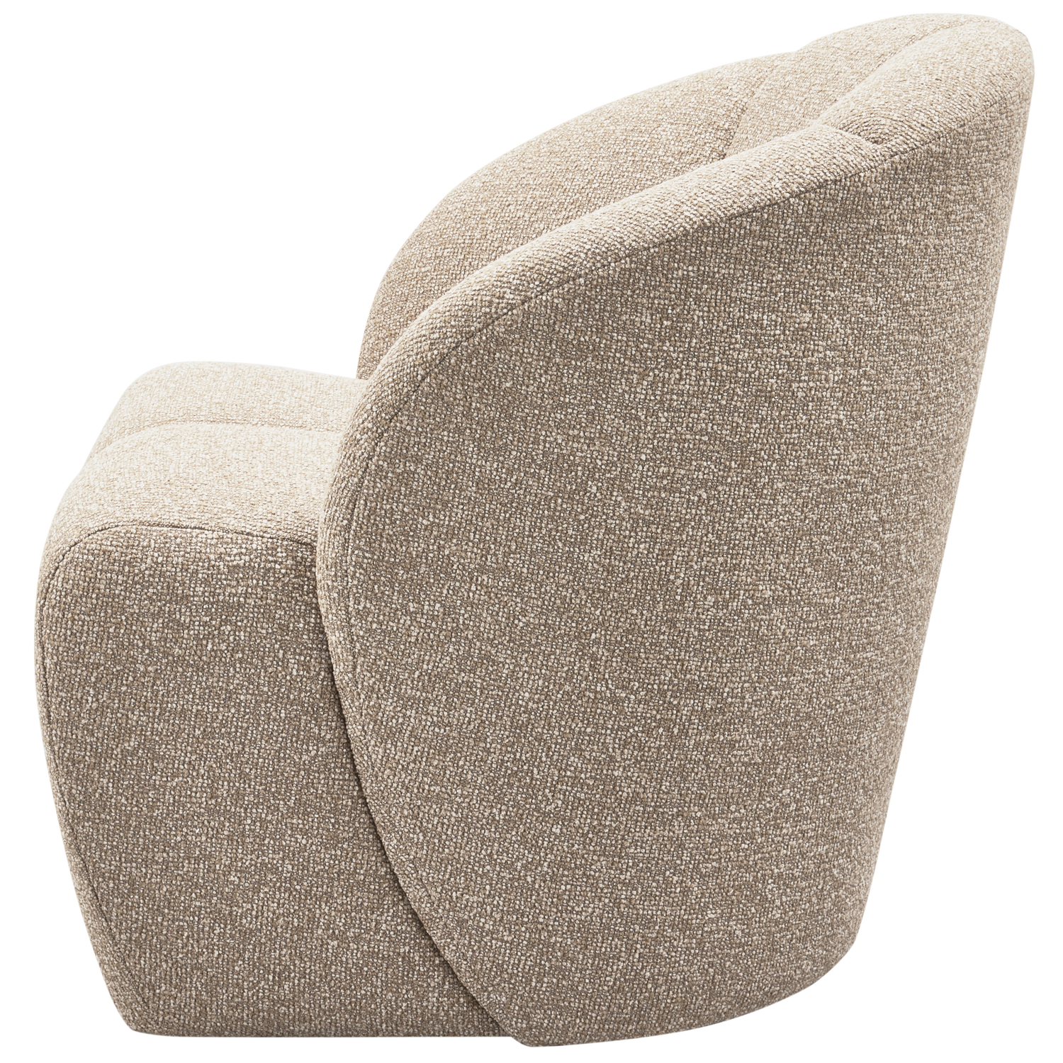 MOJO DRAAIFAUTEUIL BOUCLE BEIGE MELANGE