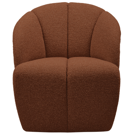 MOJO DRAAIFAUTEUIL BOUCLE ROESTBRUIN MELANGE