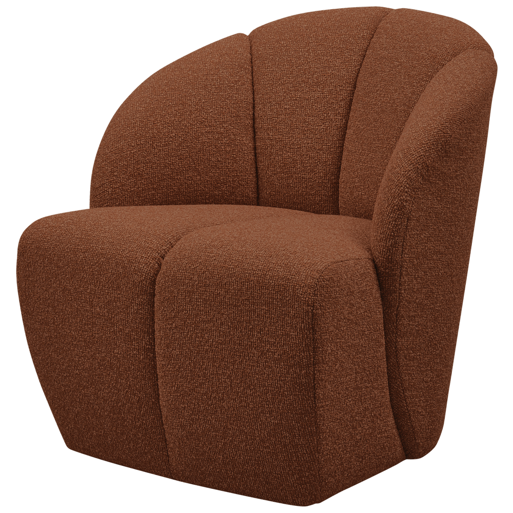 MOJO DRAAIFAUTEUIL BOUCLE ROESTBRUIN MELANGE
