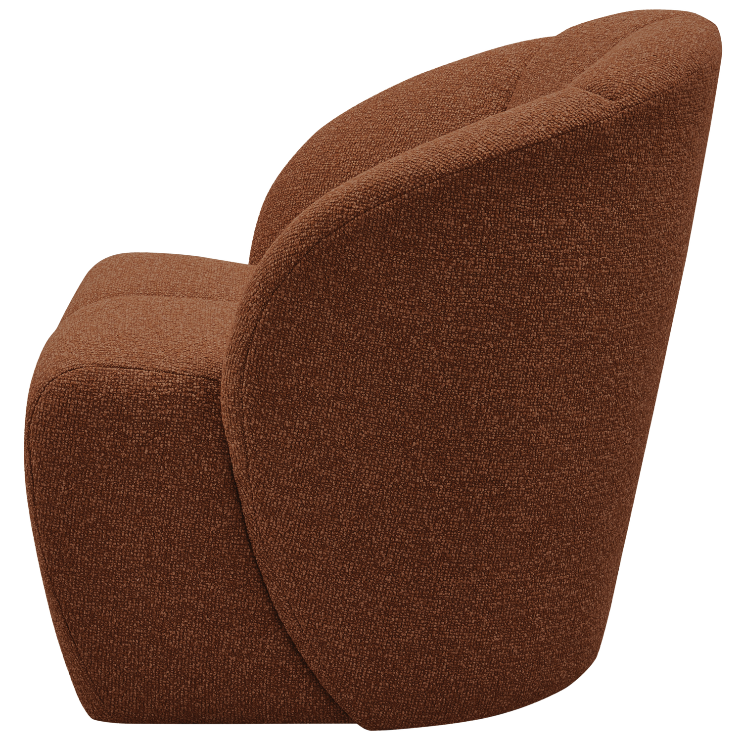 MOJO DRAAIFAUTEUIL BOUCLE ROESTBRUIN MELANGE