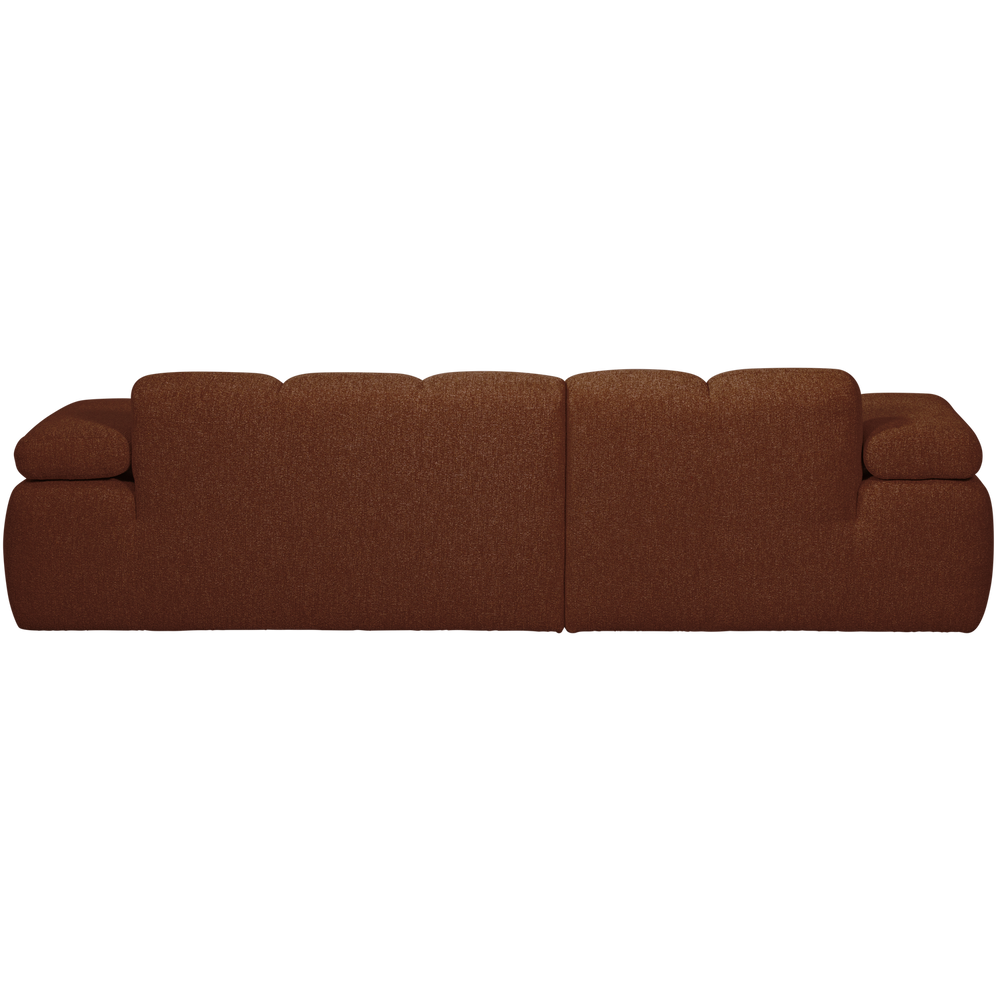 MOJO CHAISE LONGUE BANK LINKS BOUCLE ROESTBRUIN MELANGE