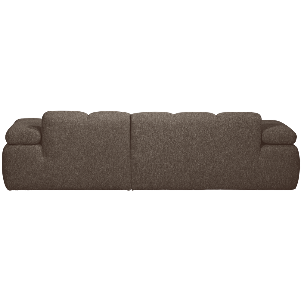 MOJO CHAISE LONGUE BANK RECHTS BOUCLE BRUIN MELANGE