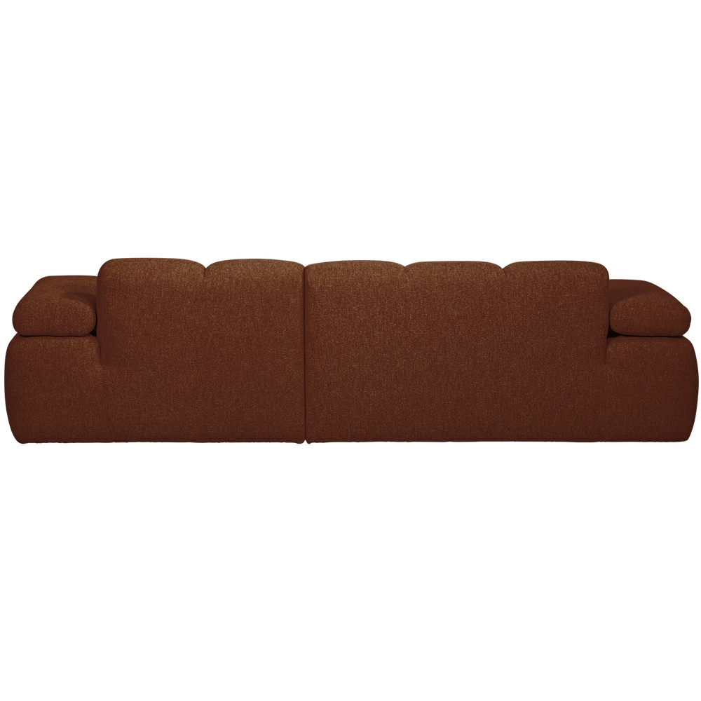 MOJO CHAISE LONGUE BANK RECHTS BOUCLE ROESTBRUIN MELANGE