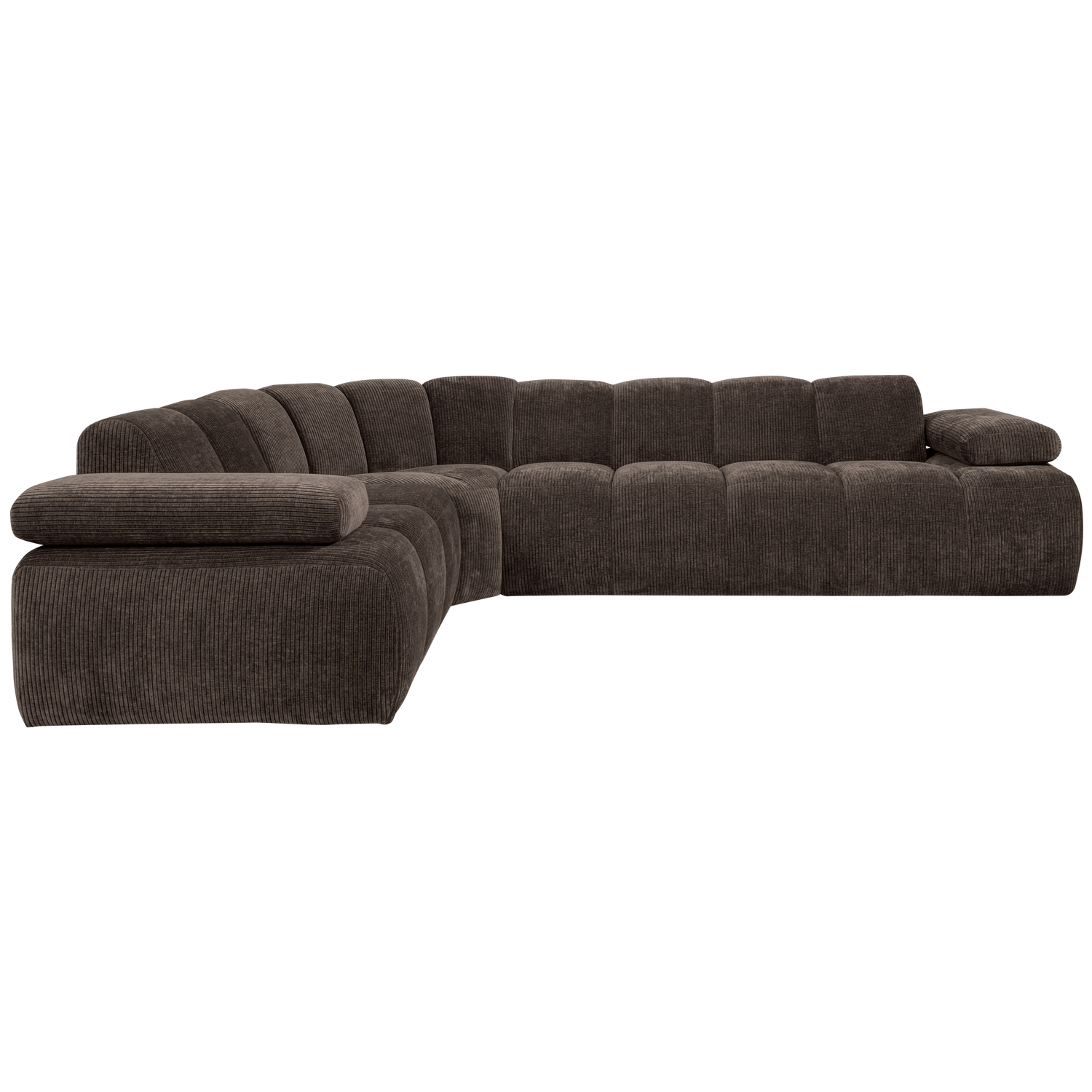 MOJO HOEKBANK LINKS RIBSTOF BRUIN