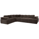 MOJO HOEKBANK LINKS RIBSTOF BRUIN