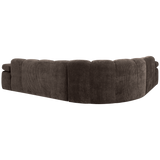 MOJO HOEKBANK LINKS RIBSTOF BRUIN