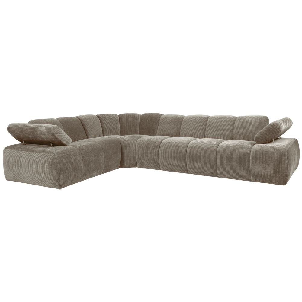 MOJO HOEKBANK LINKS RIBSTOF DONKERZAND