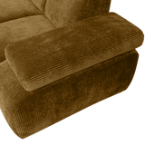 MOJO HOEKBANK LINKS RIBSTOF HONINGGEEL