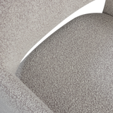 LYRIC EETKAMERSTOEL MET WIELEN GREIGE