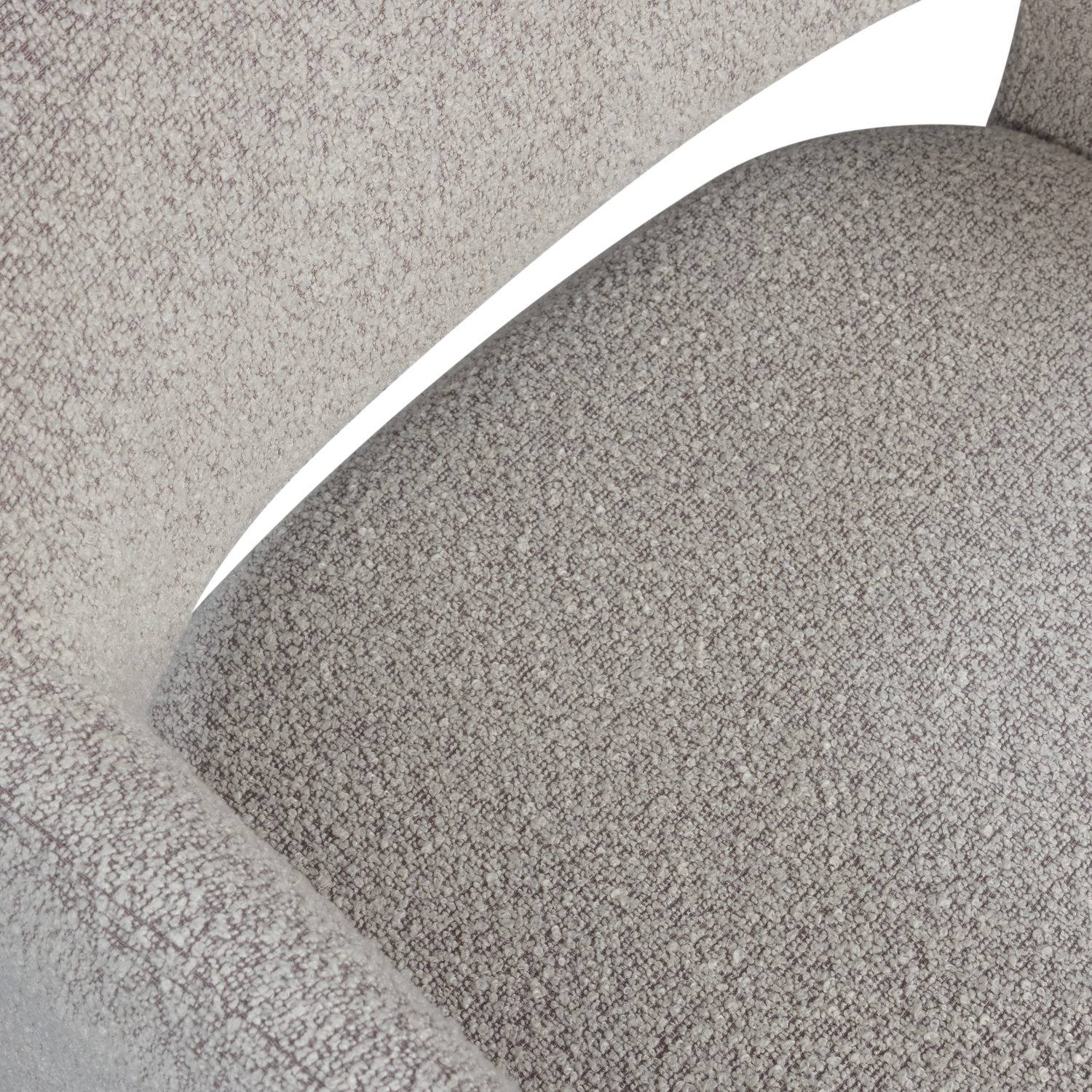 LYRIC EETKAMERSTOEL MET WIELEN GREIGE