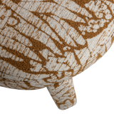 UPKE FAUTEUIL MET DESSIN NATUREL/BRUIN